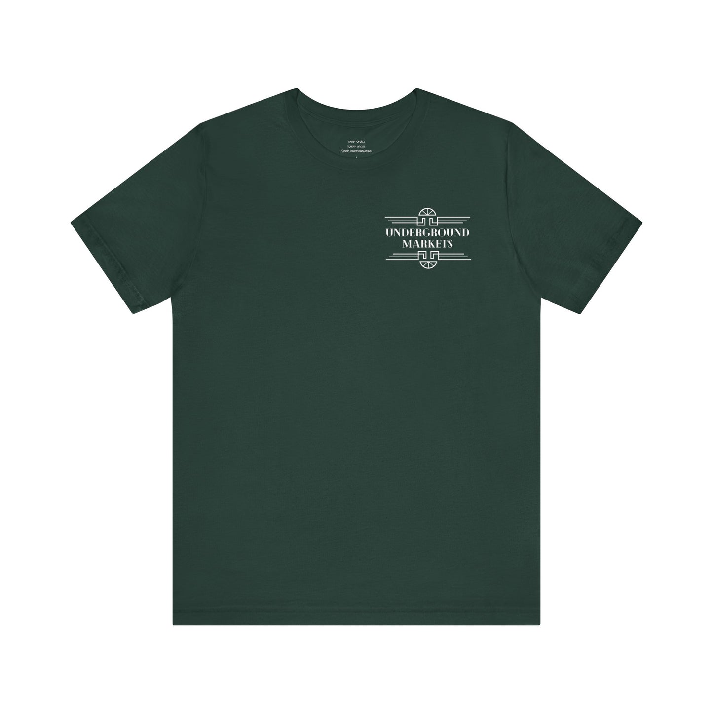 Underground Retro Short Sleeve Unisex Tee