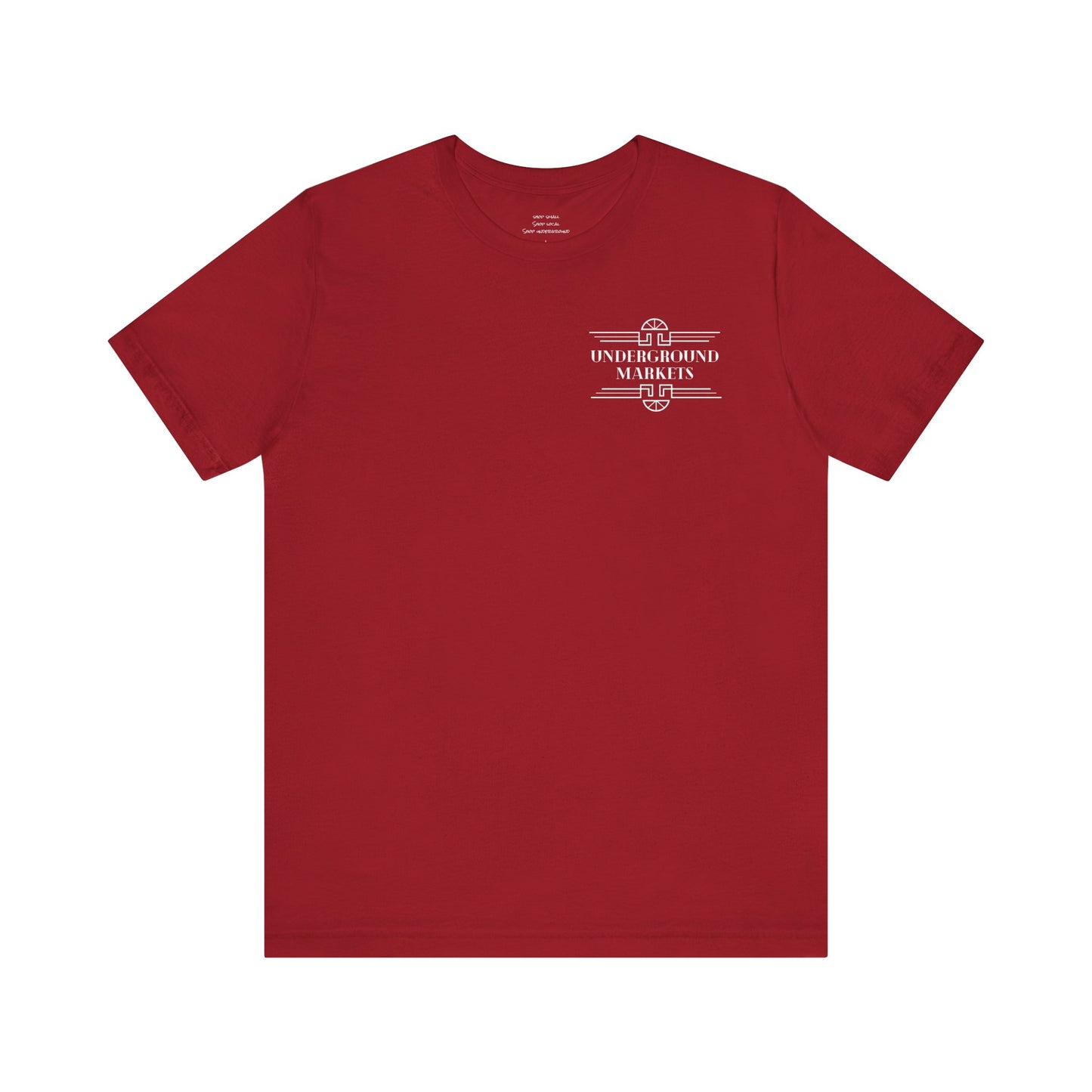 Underground Retro Short Sleeve Unisex Tee