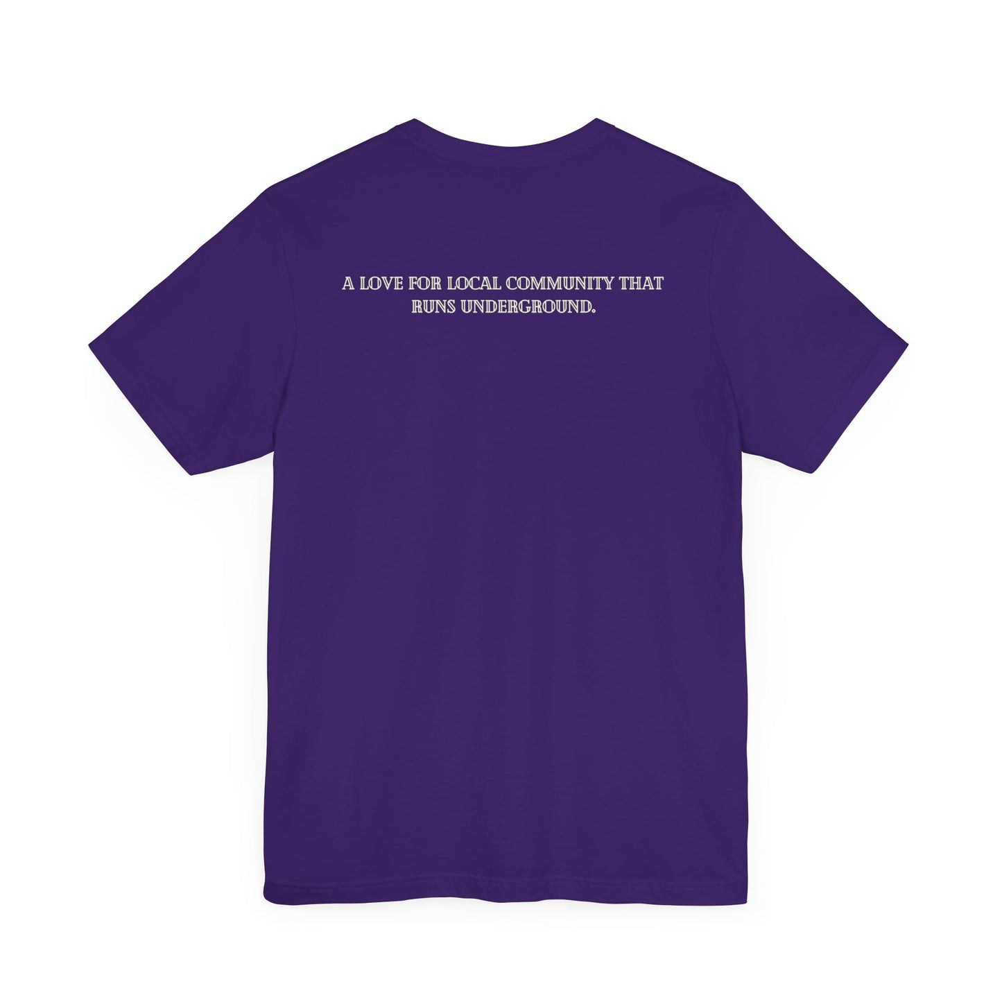 Underground Retro Short Sleeve Unisex Tee
