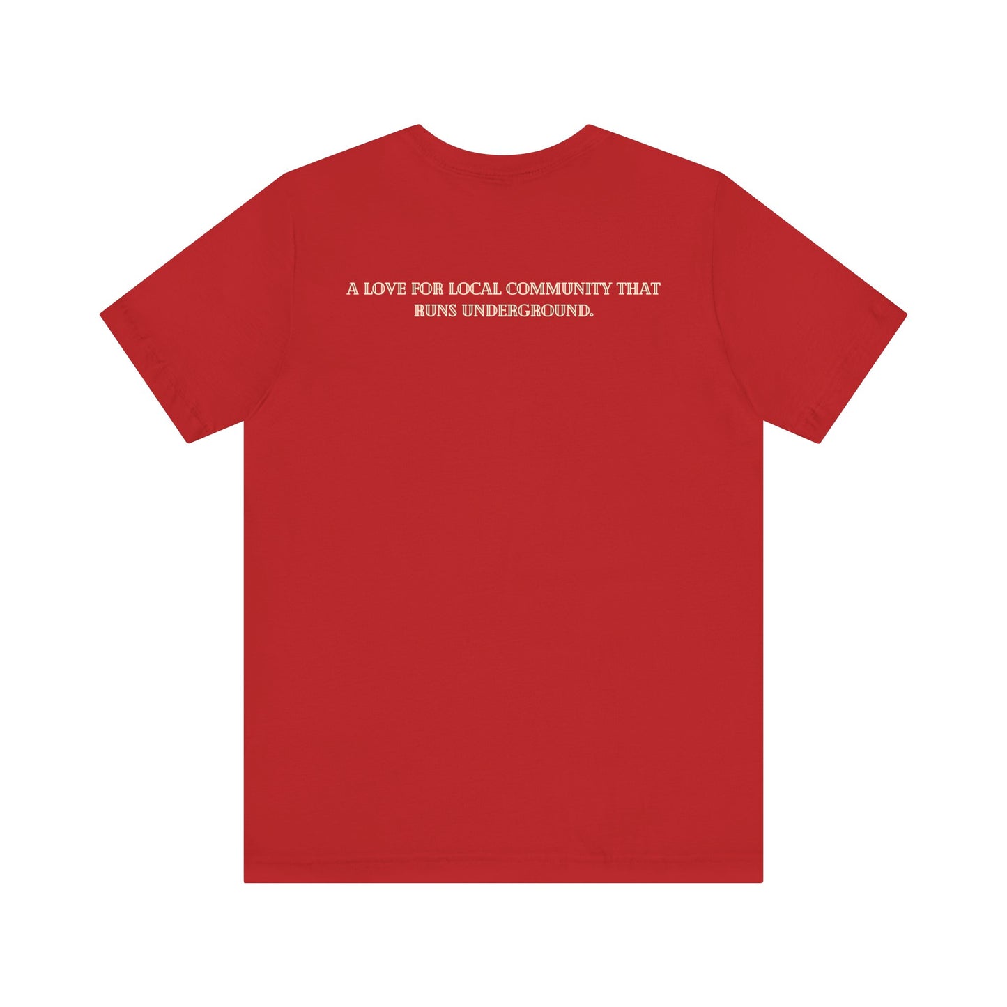 Underground Retro Short Sleeve Unisex Tee