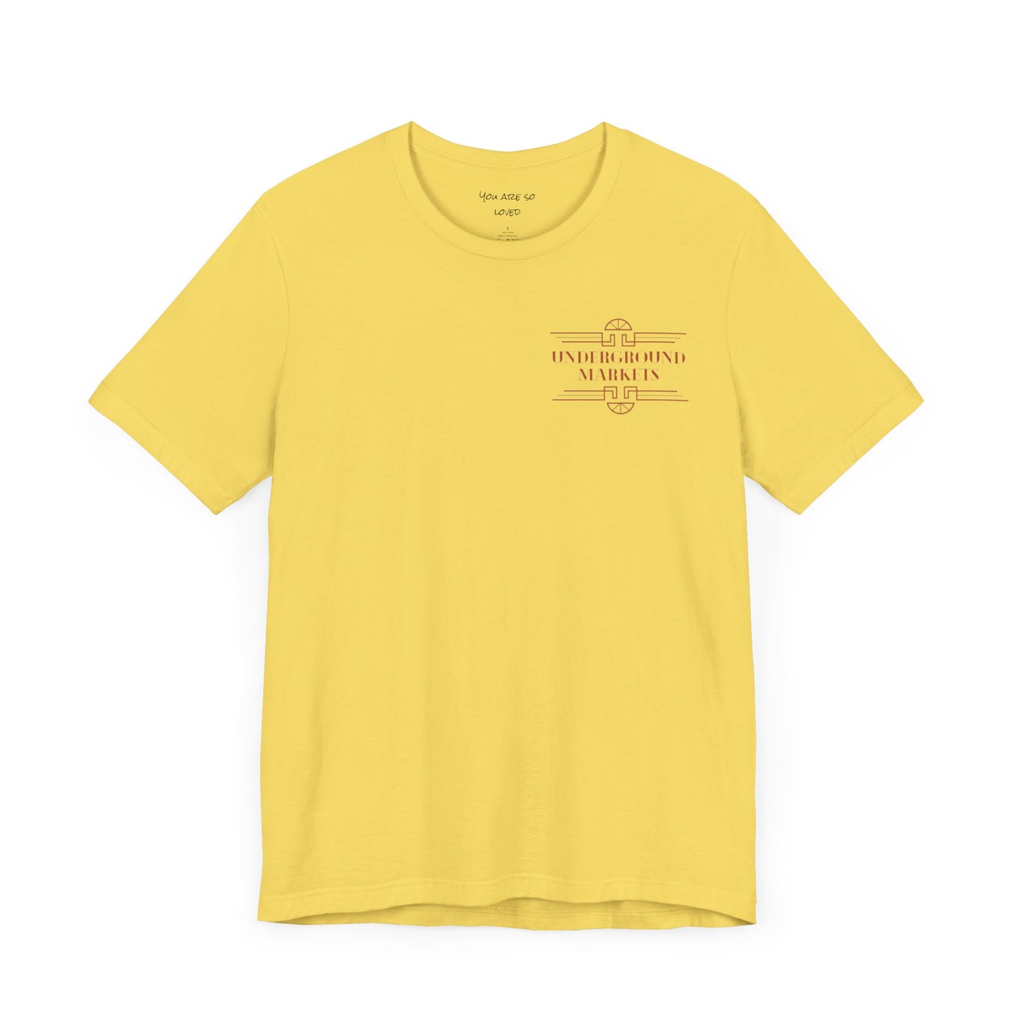 Underground Retro Short Sleeve Unisex Tee