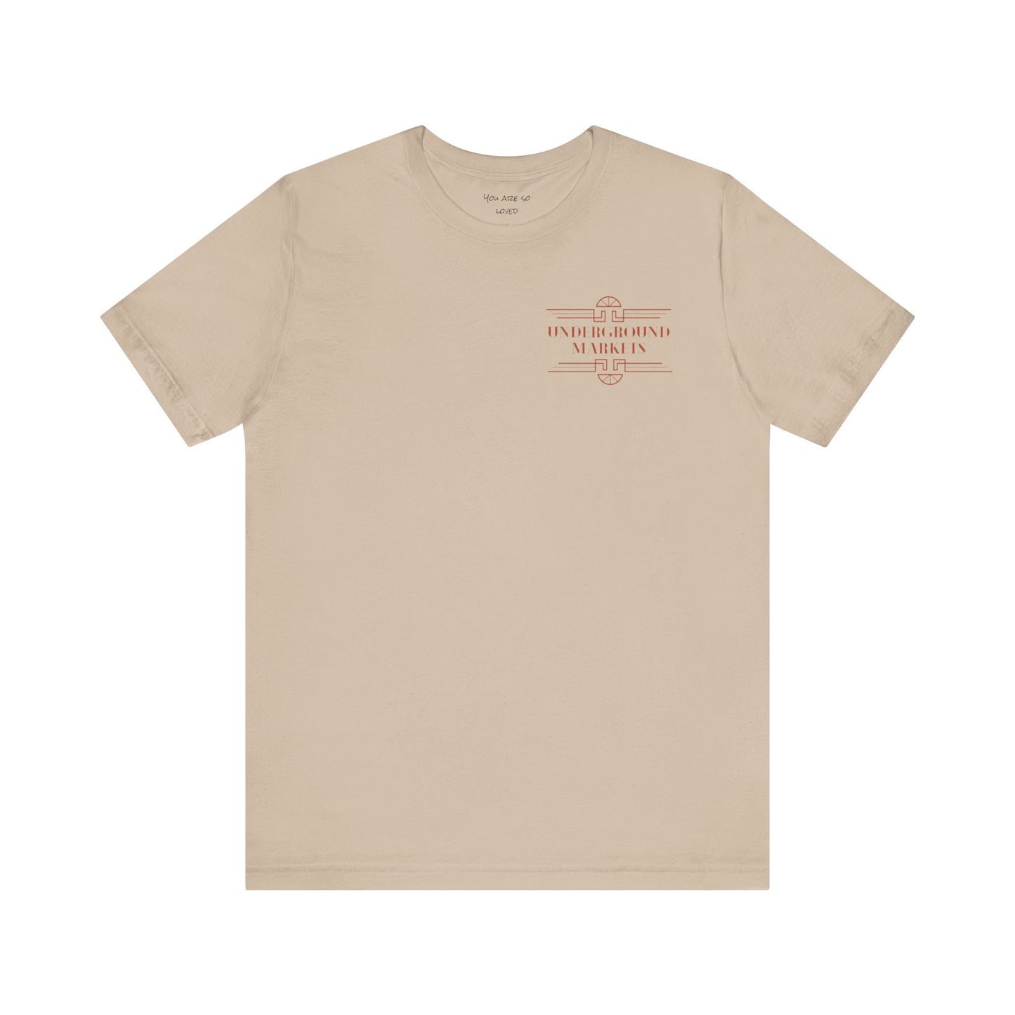 Underground Retro Short Sleeve Unisex Tee