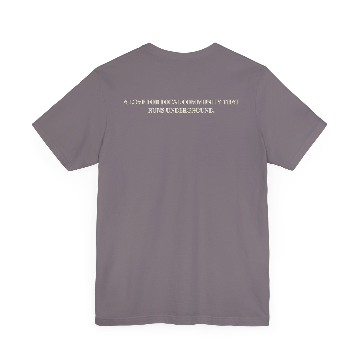 Underground Retro Short Sleeve Unisex Tee