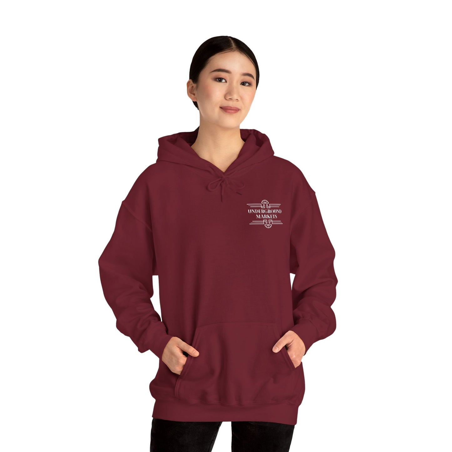 Underground Hoodie Unisex Heavy Blend™