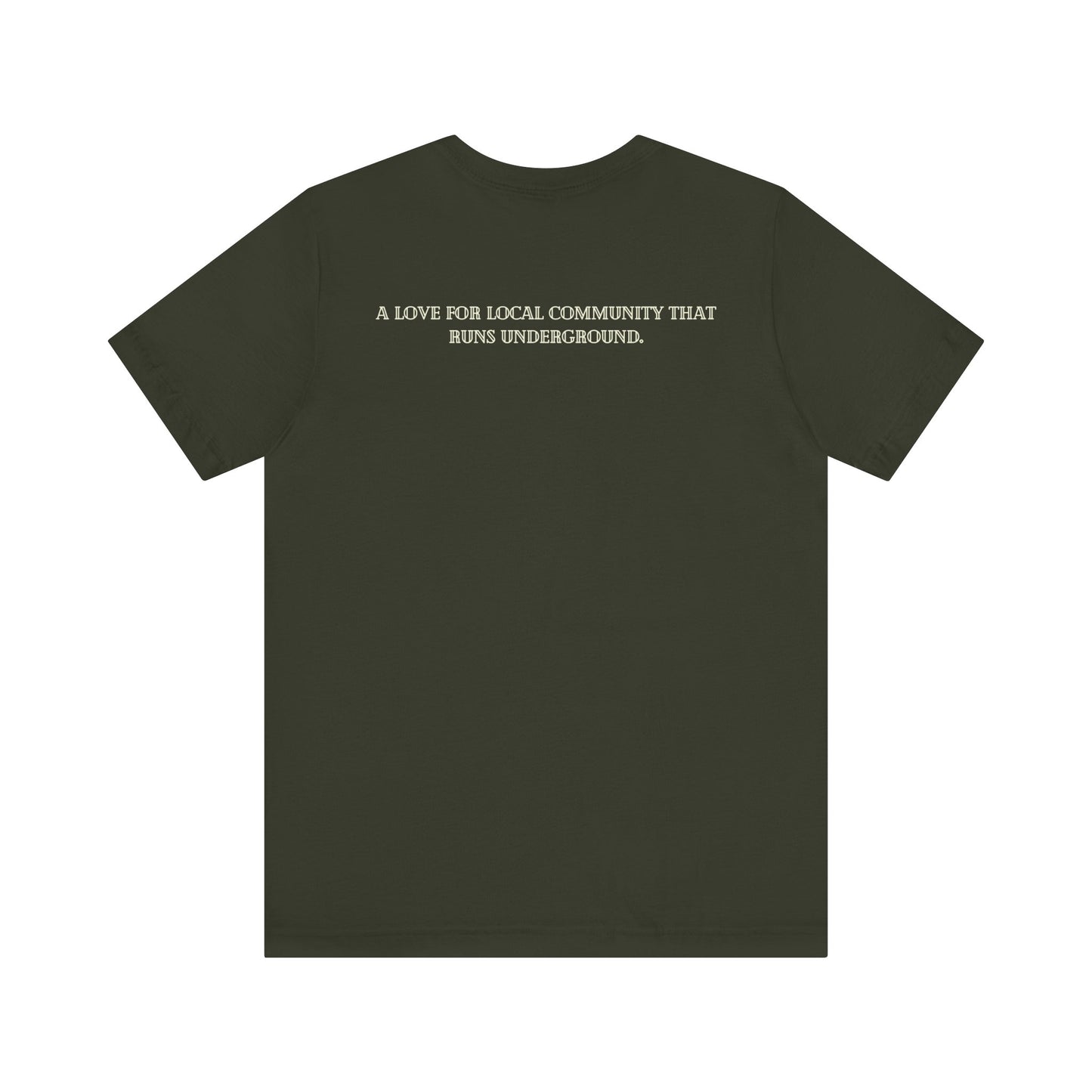 Underground Retro Short Sleeve Unisex Tee