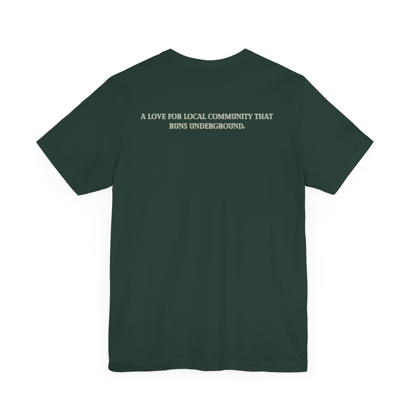 Underground Retro Short Sleeve Unisex Tee