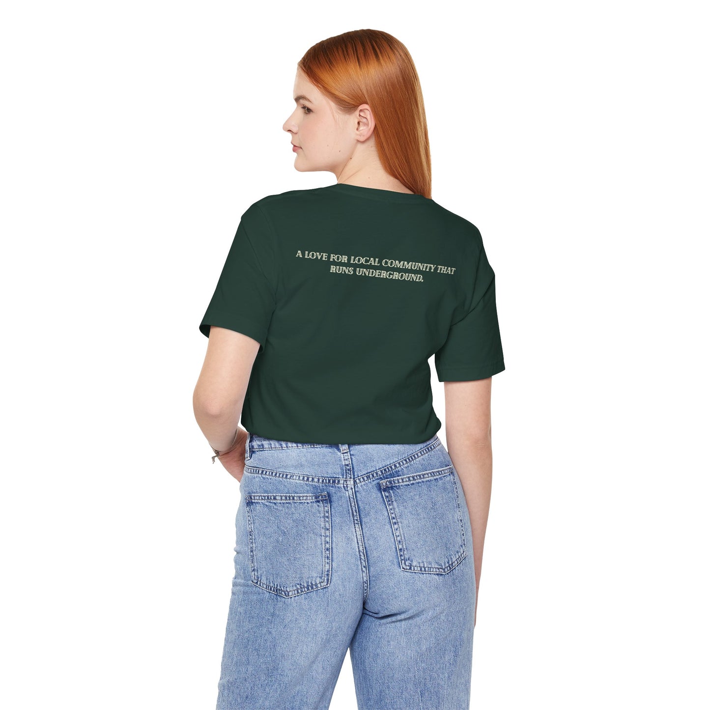 Underground Retro Short Sleeve Unisex Tee