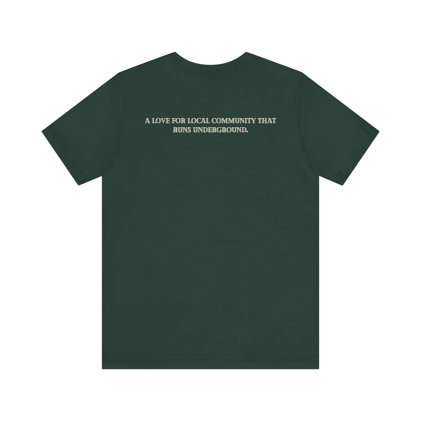 Underground Retro Short Sleeve Unisex Tee
