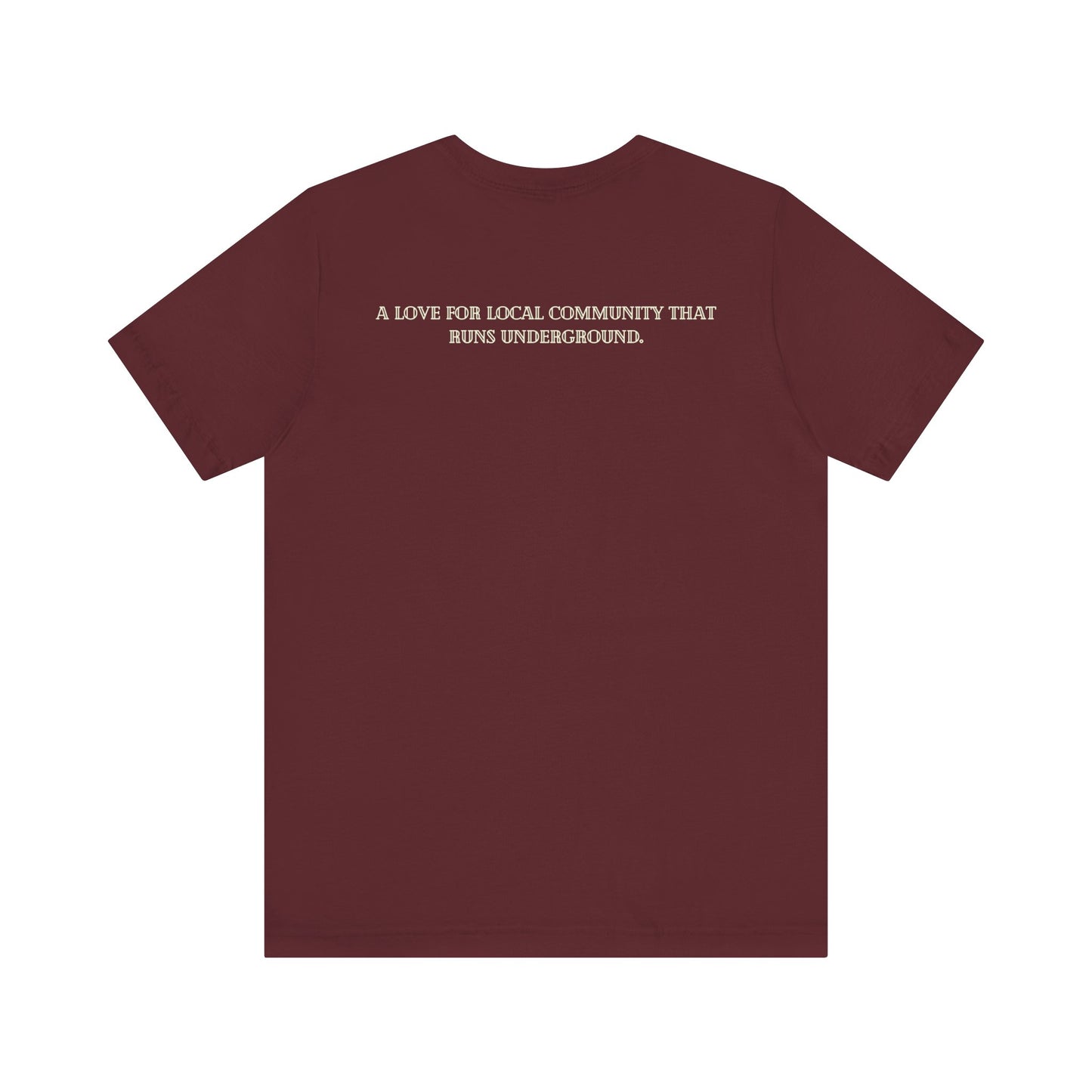 Underground Retro Short Sleeve Unisex Tee