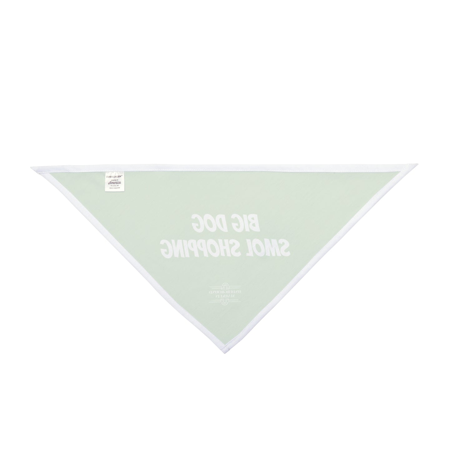 Big Dog Smol Shopping Bandana - Green