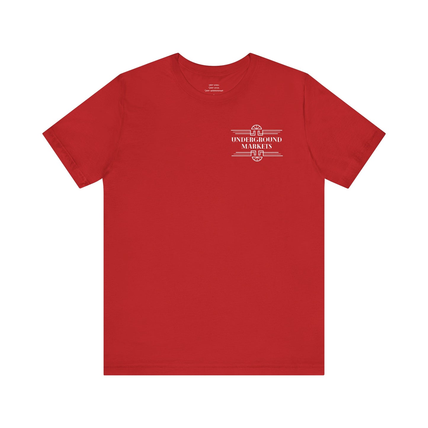 Underground Retro Short Sleeve Unisex Tee