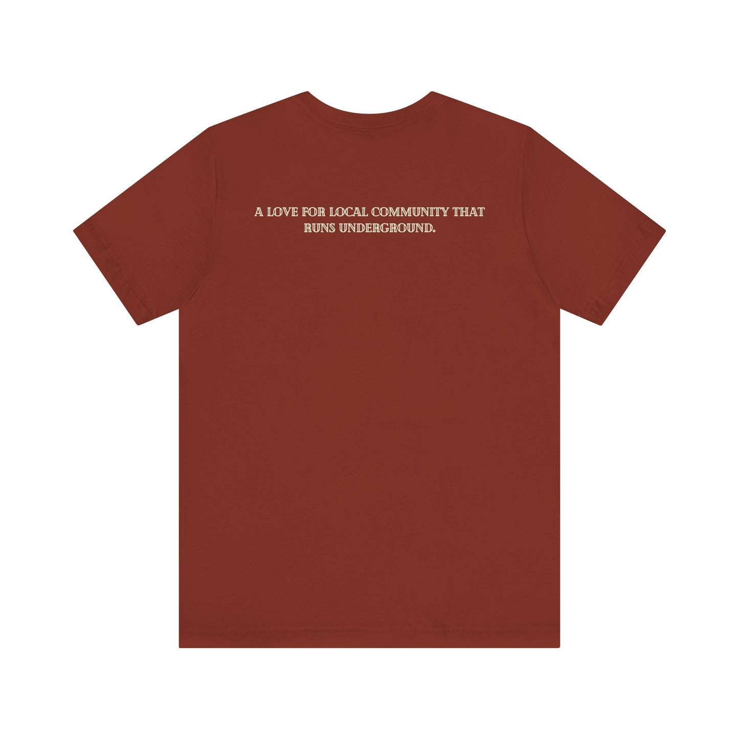 Underground Retro Short Sleeve Unisex Tee