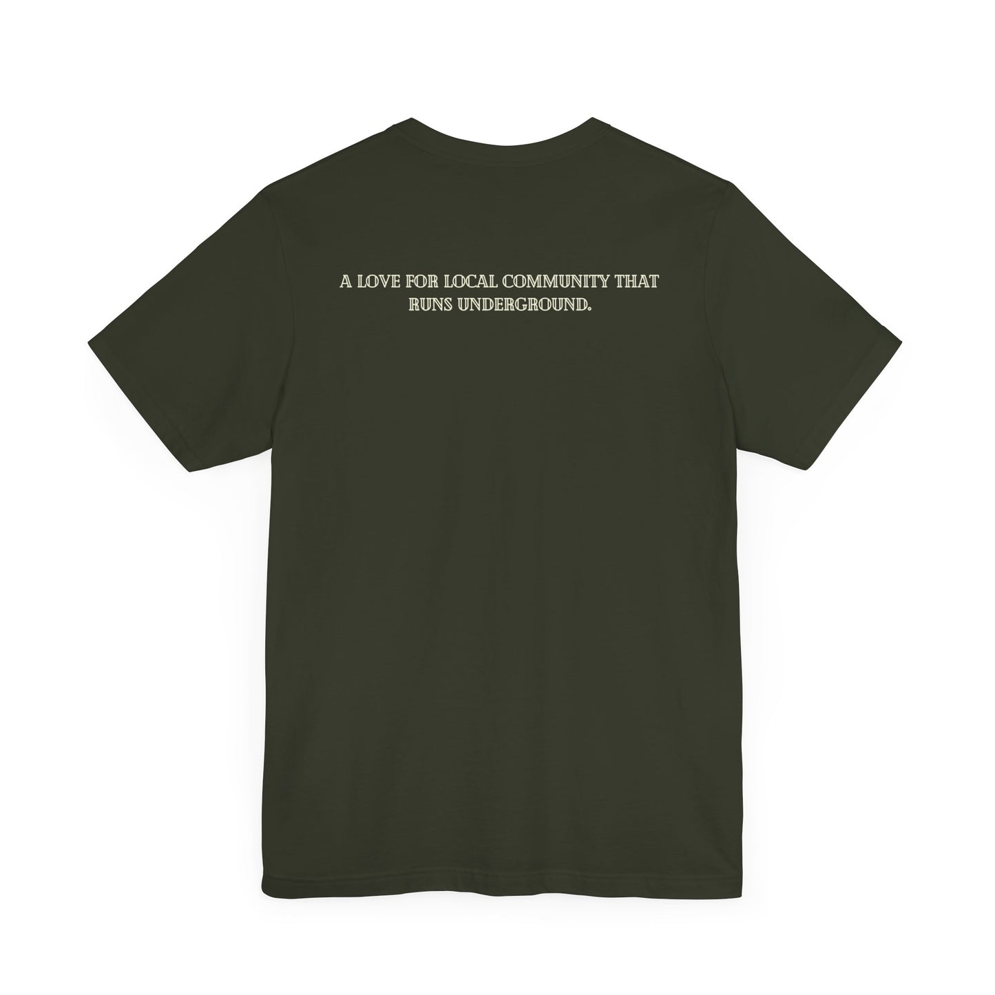 Underground Retro Short Sleeve Unisex Tee