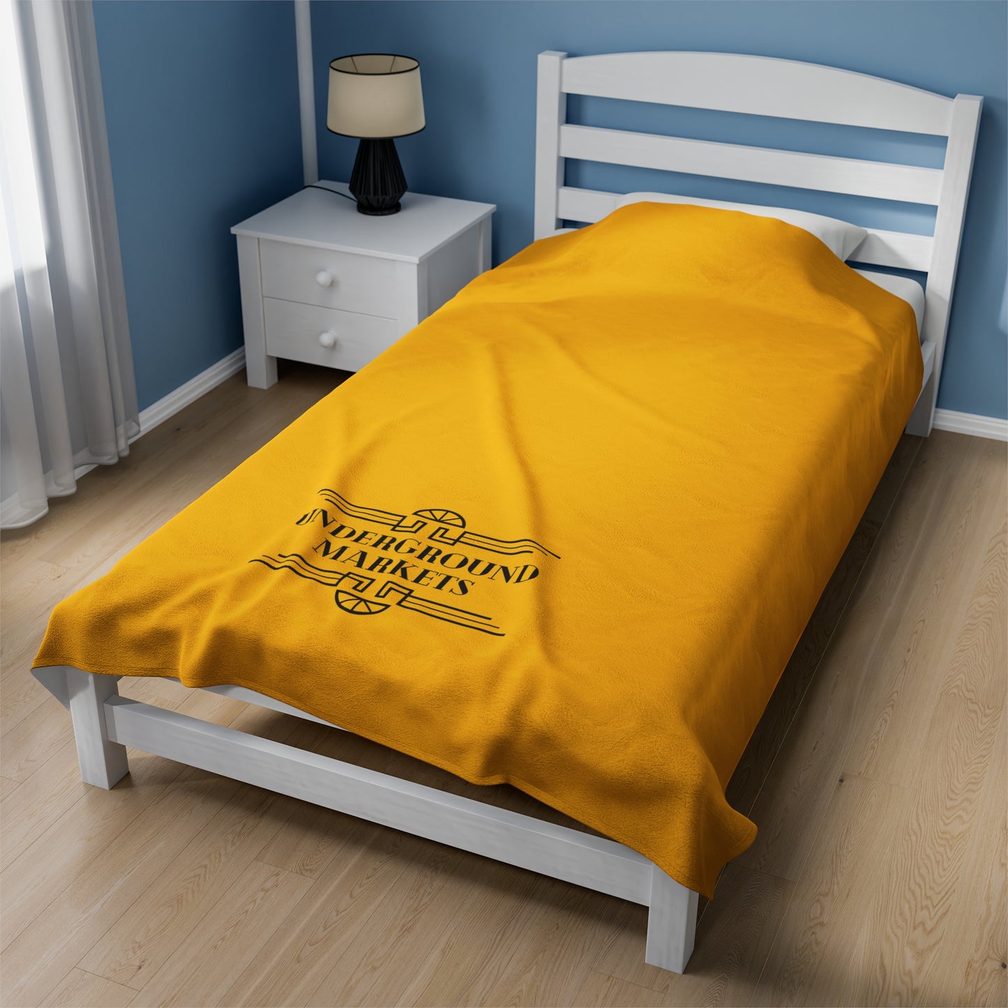 Cozy Velveteen Underground Blanket