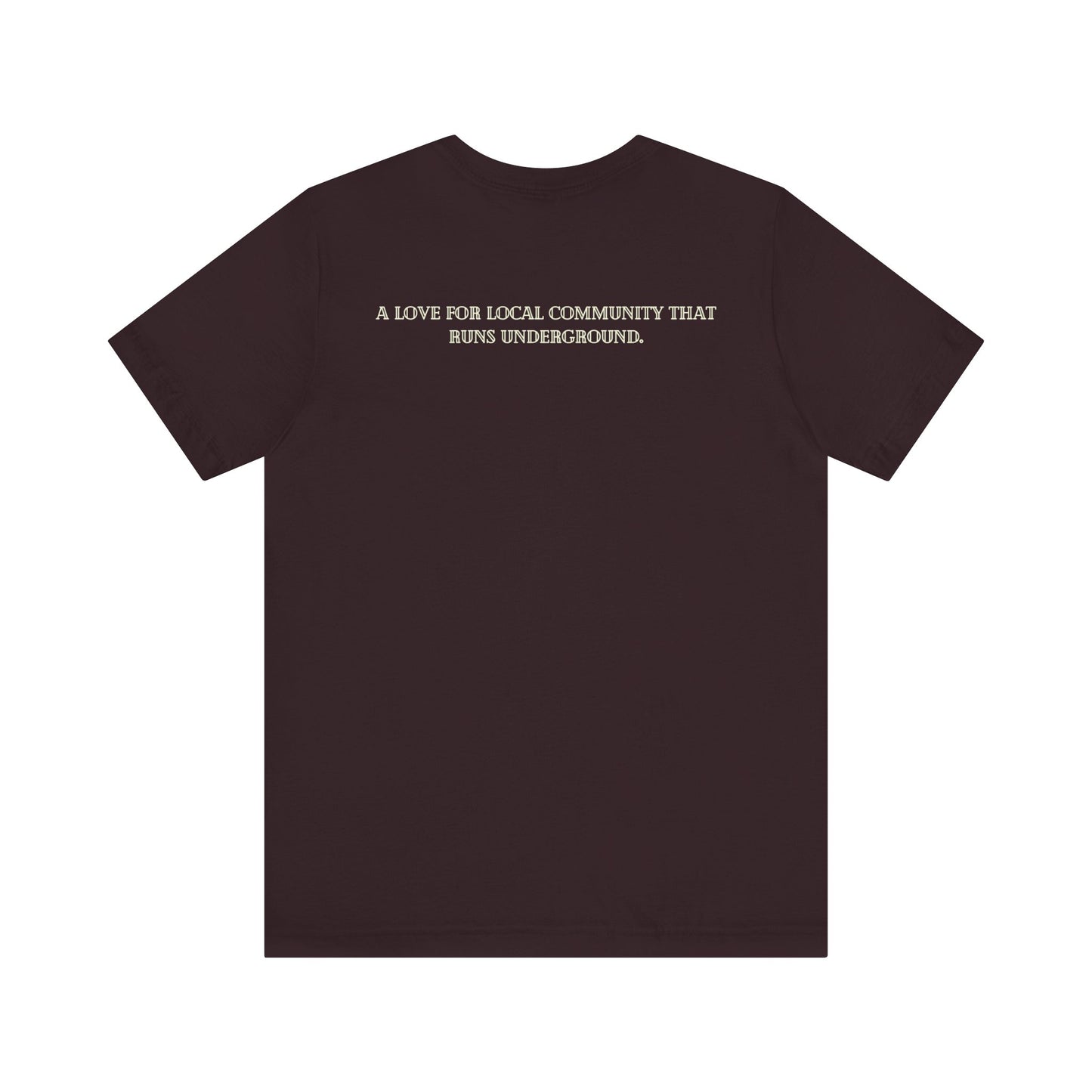 Underground Retro Short Sleeve Unisex Tee