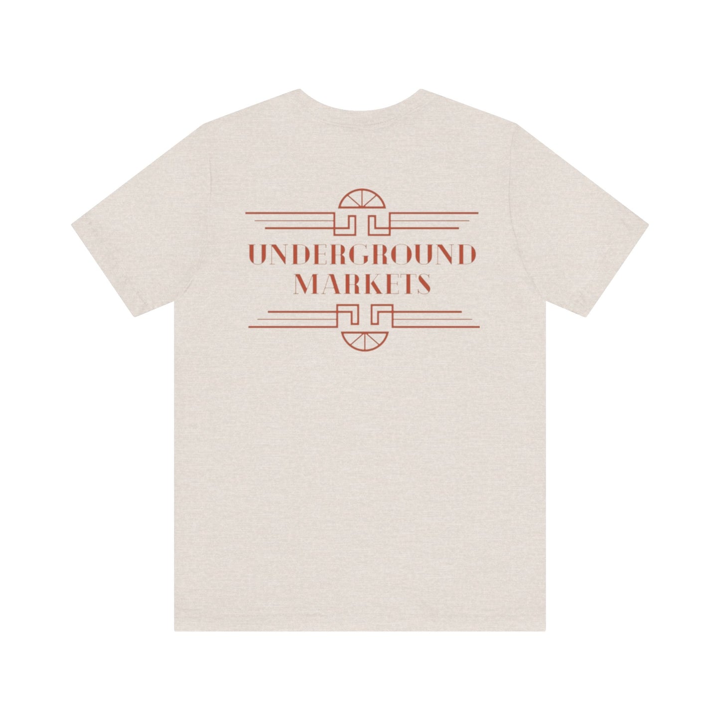 Underground Retro Short Sleeve Unisex Tee