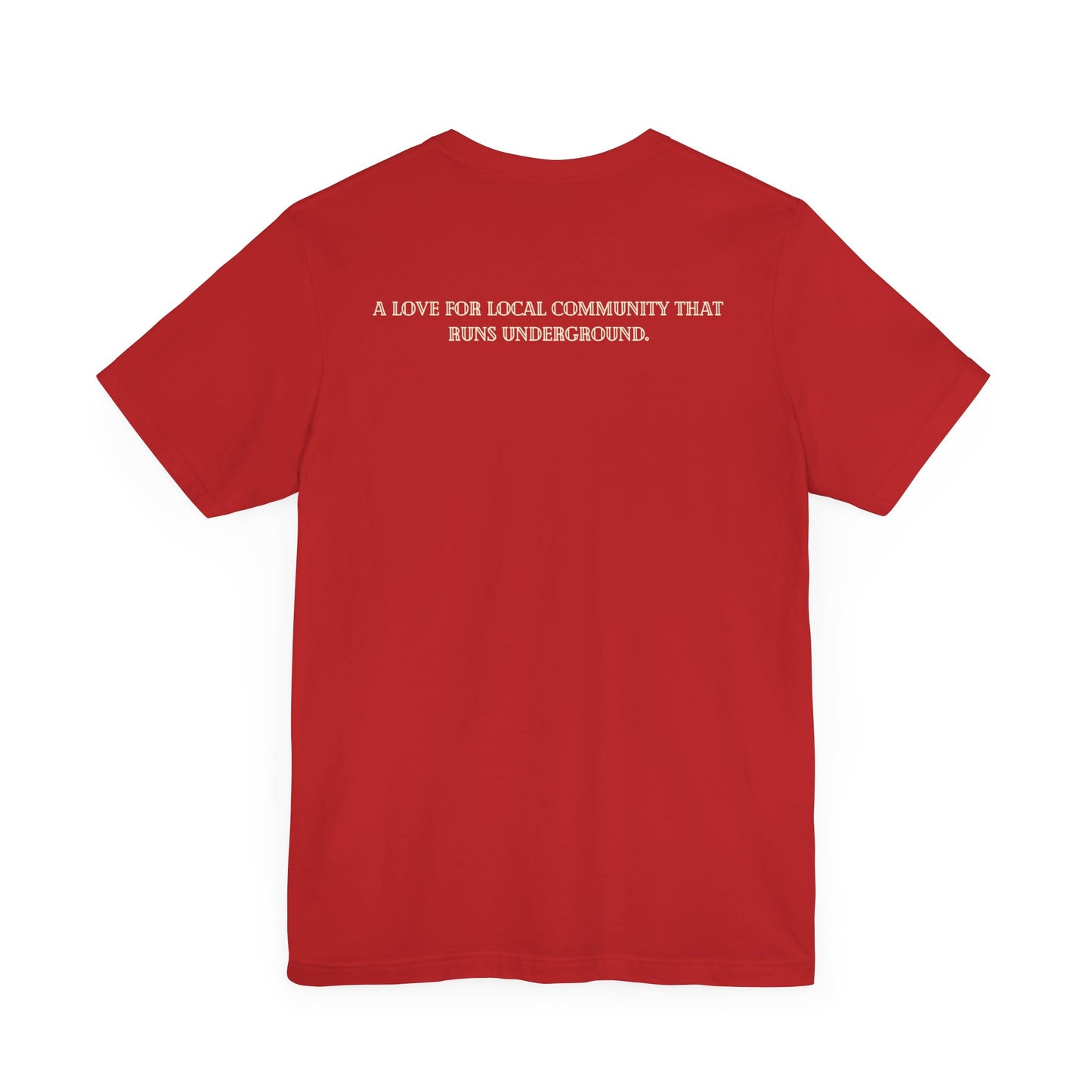 Underground Retro Short Sleeve Unisex Tee