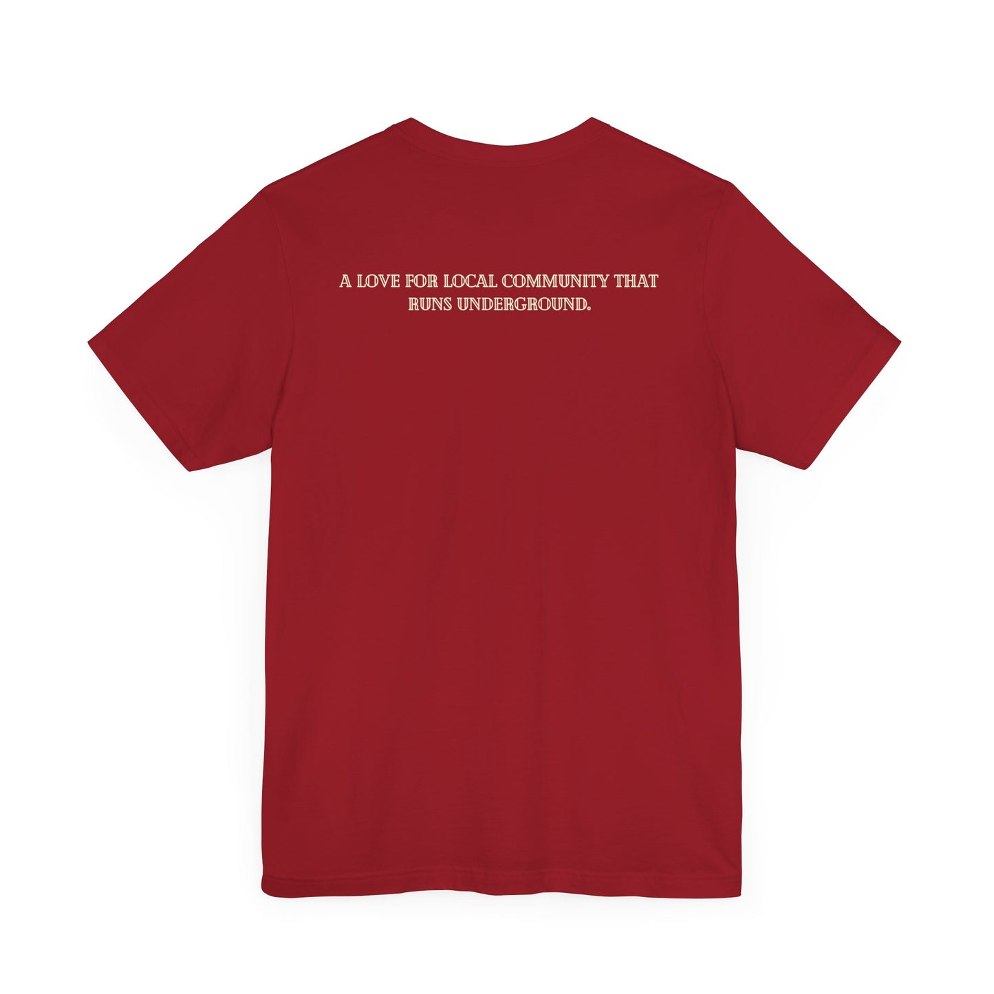 Underground Retro Short Sleeve Unisex Tee