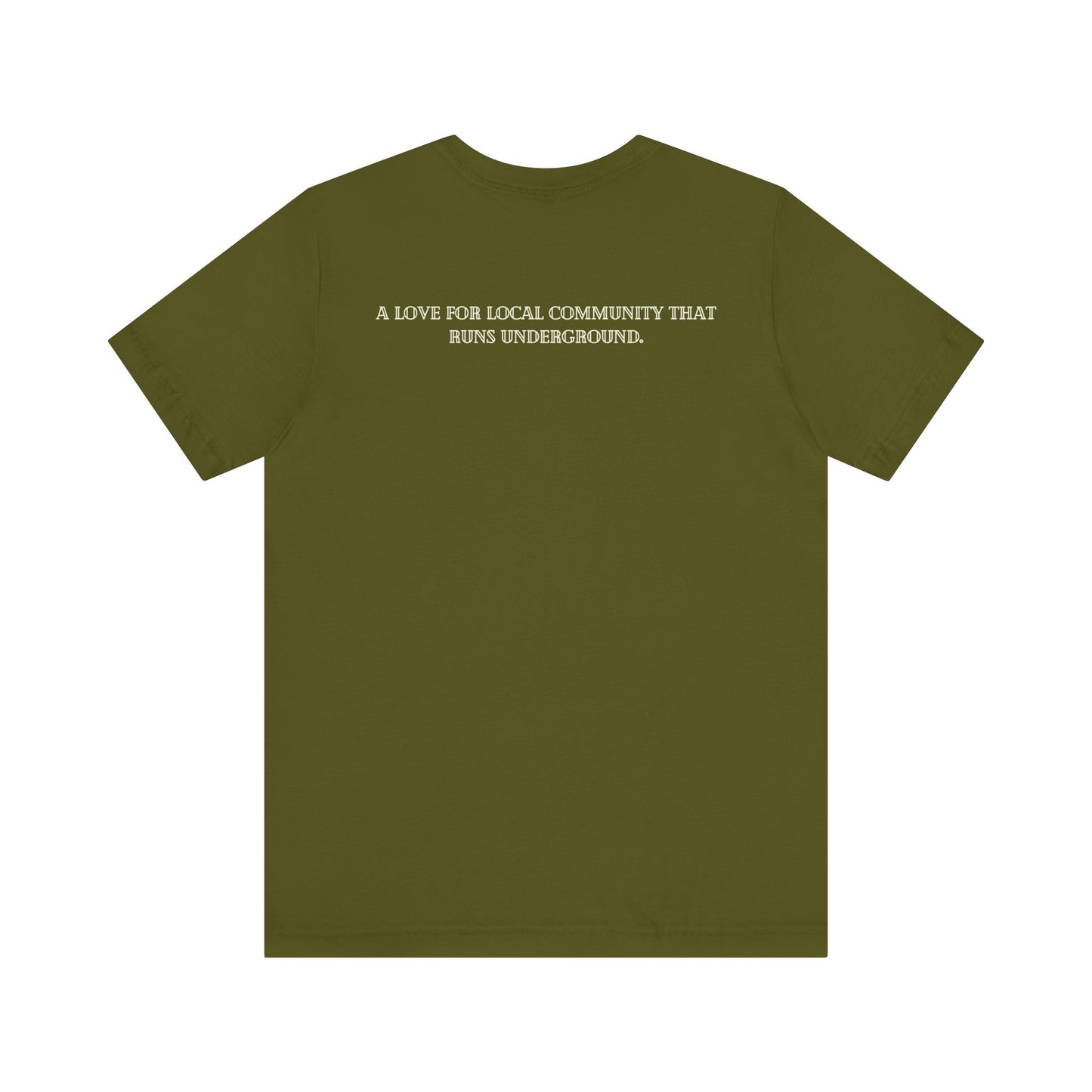 Underground Retro Short Sleeve Unisex Tee