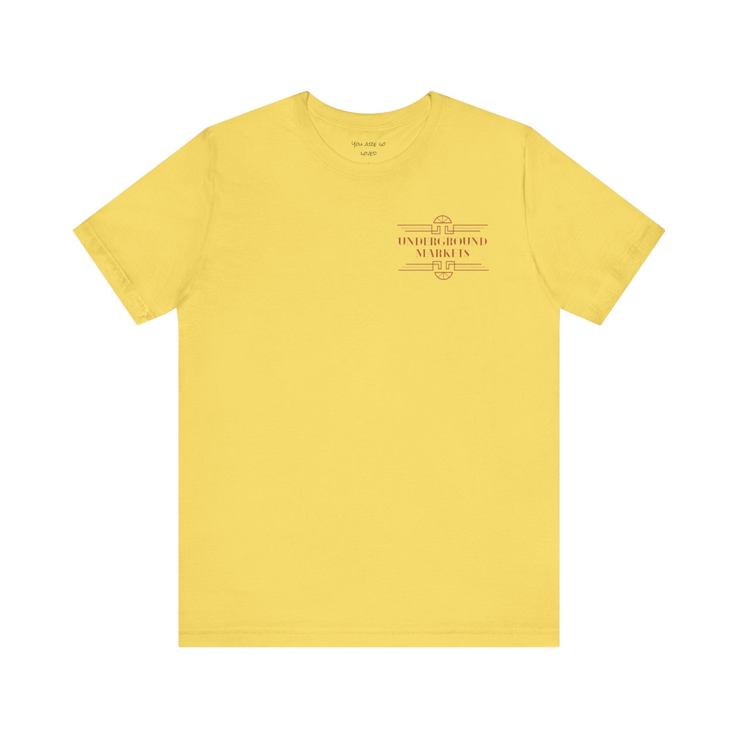 Underground Retro Short Sleeve Unisex Tee