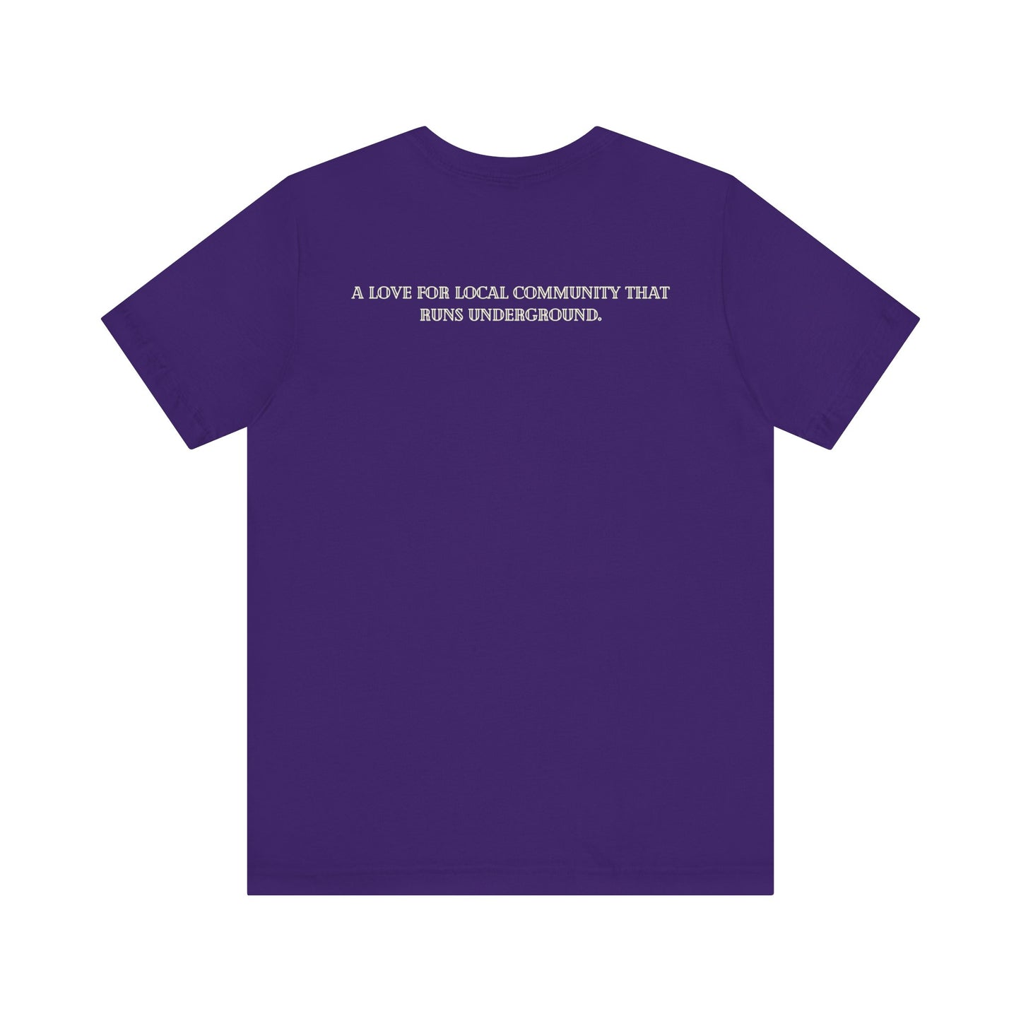 Underground Retro Short Sleeve Unisex Tee