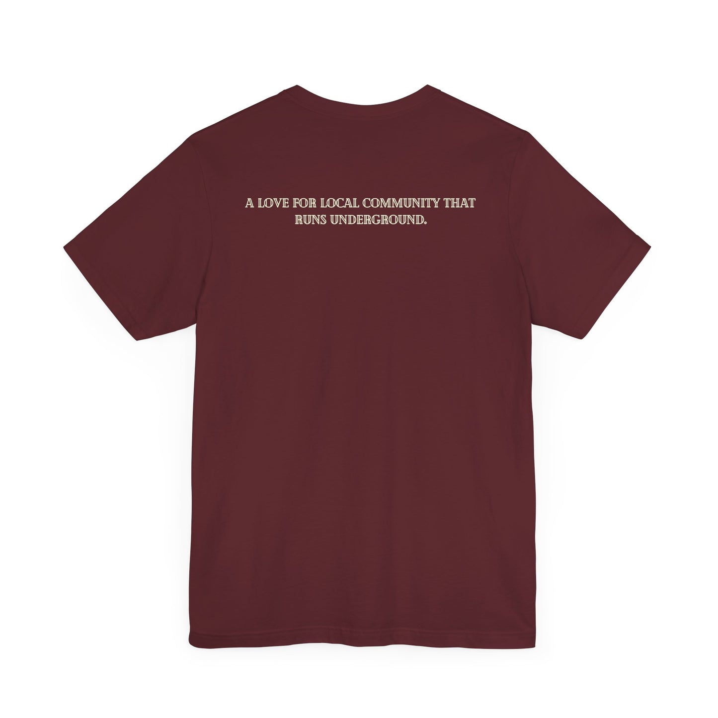 Underground Retro Short Sleeve Unisex Tee