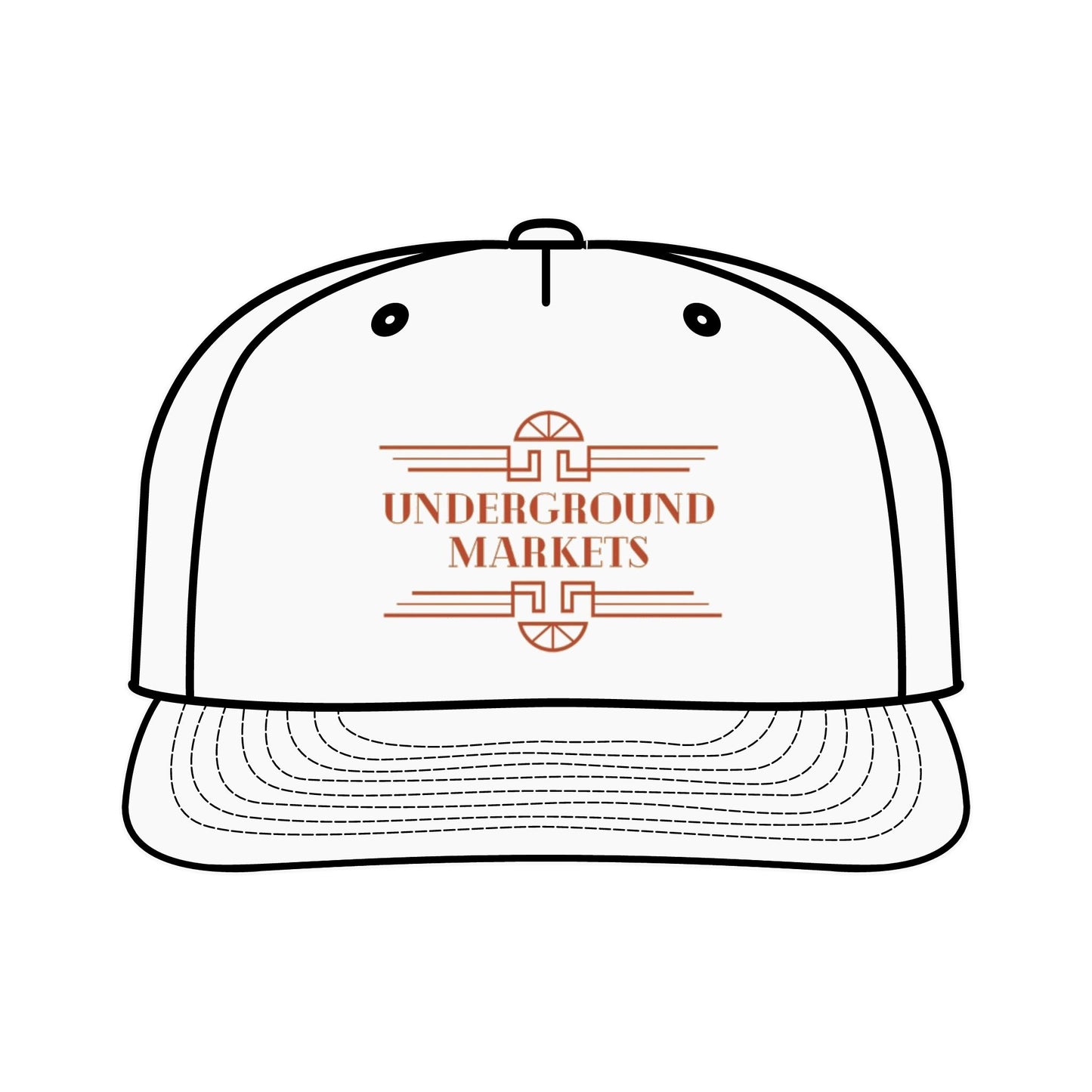 Underground Surf Cap - Red Logo
