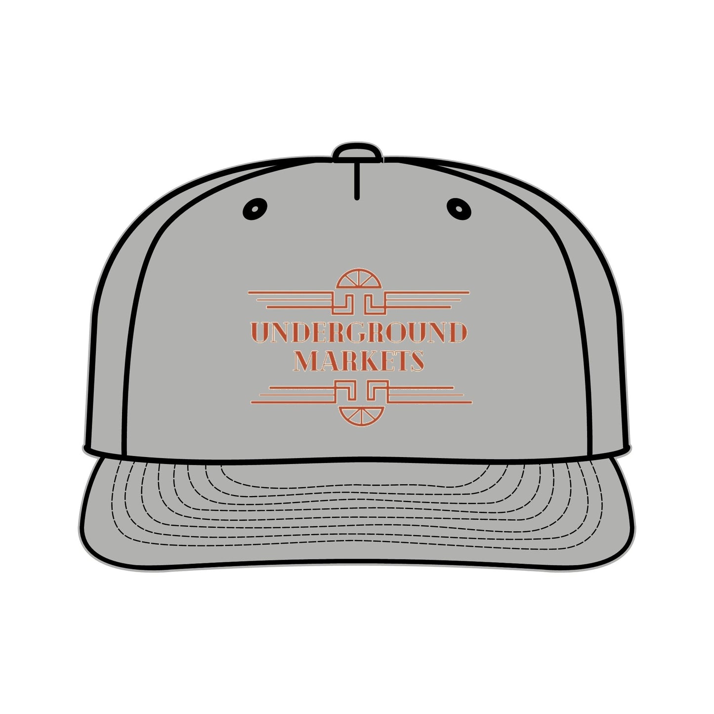 Underground Surf Cap - Red Logo