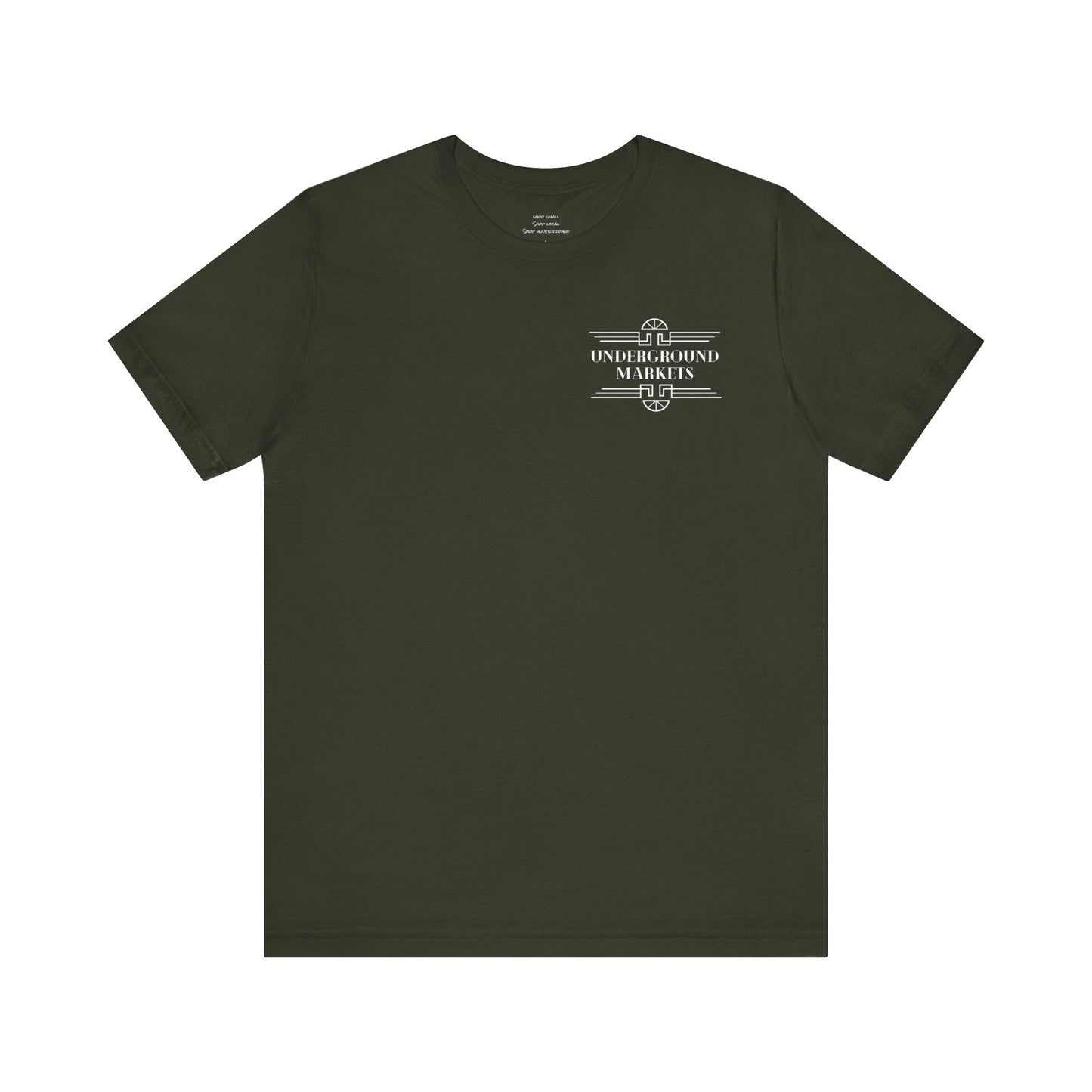Underground Retro Short Sleeve Unisex Tee