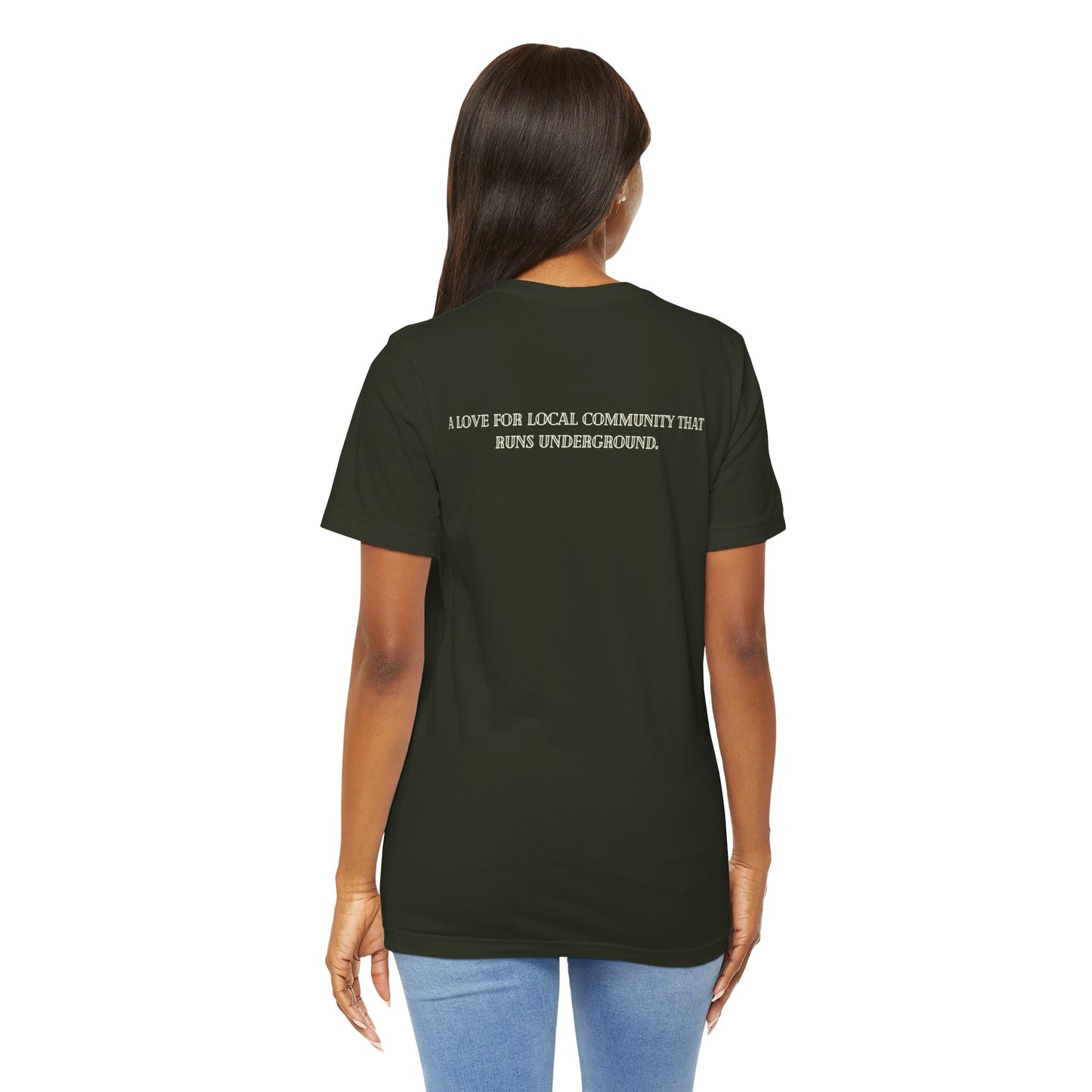 Underground Retro Short Sleeve Unisex Tee
