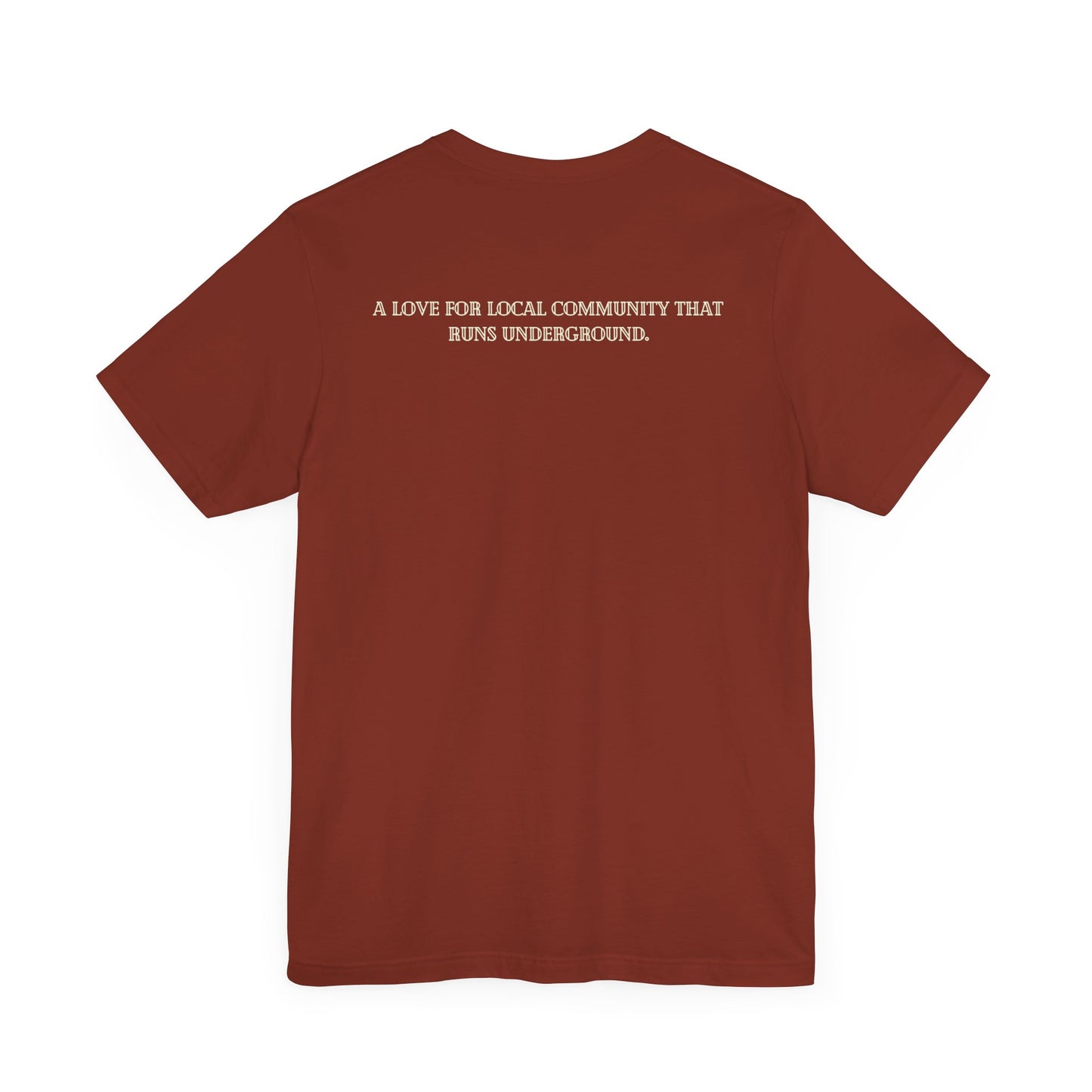 Underground Retro Short Sleeve Unisex Tee