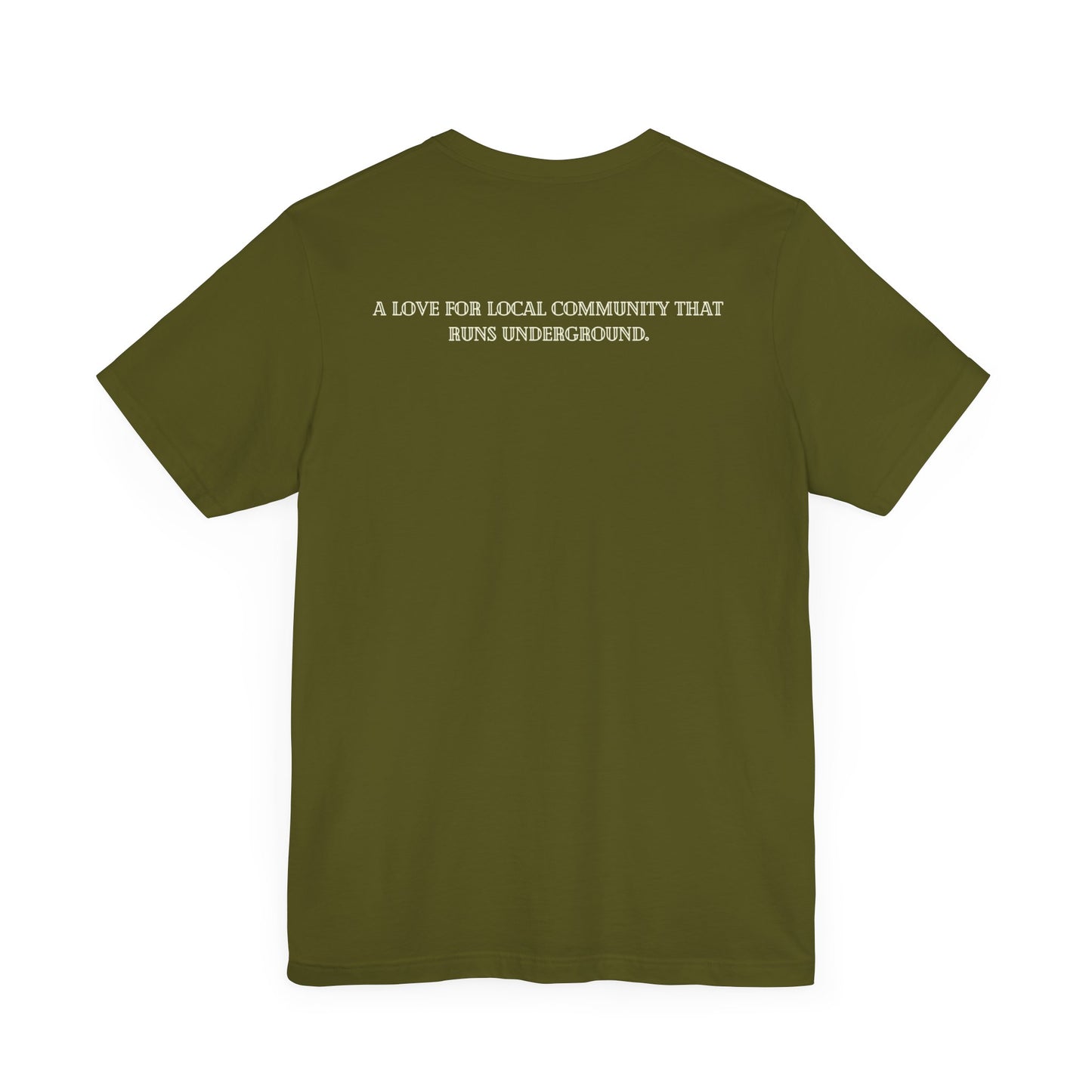 Underground Retro Short Sleeve Unisex Tee