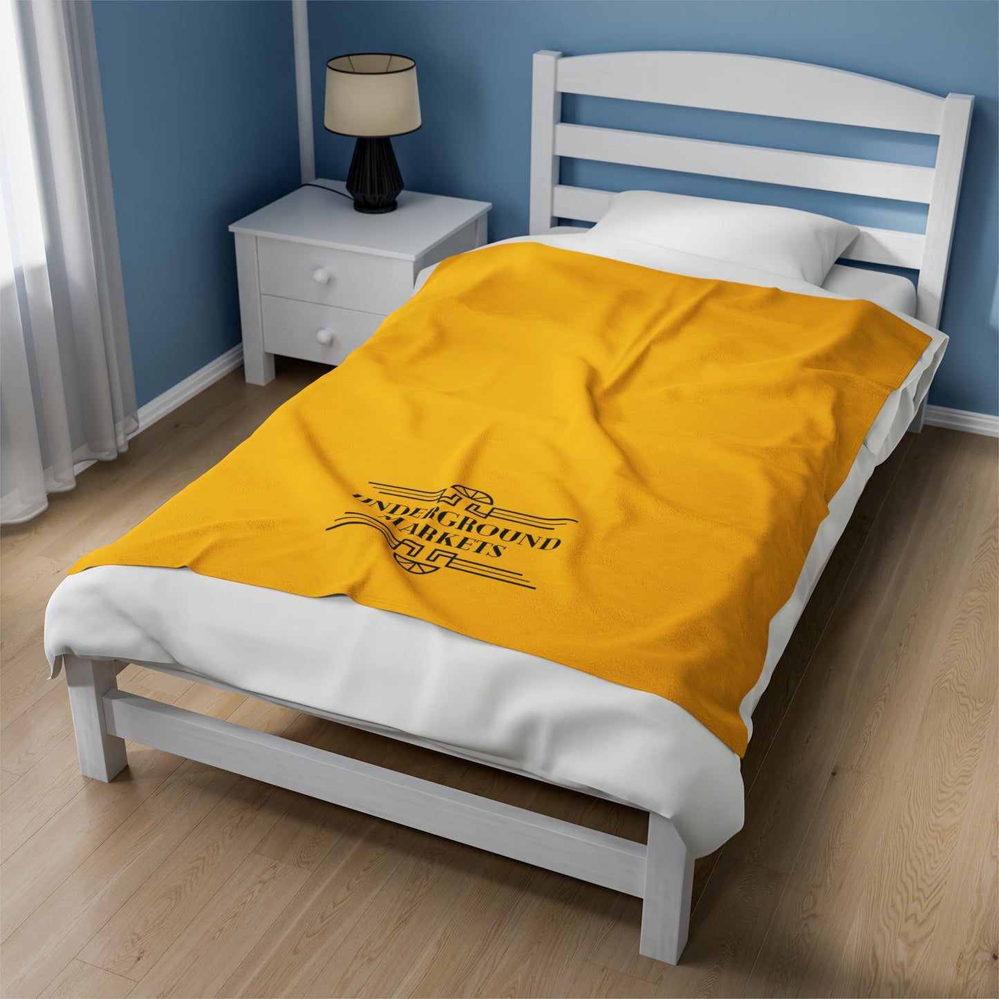 Cozy Velveteen Underground Blanket