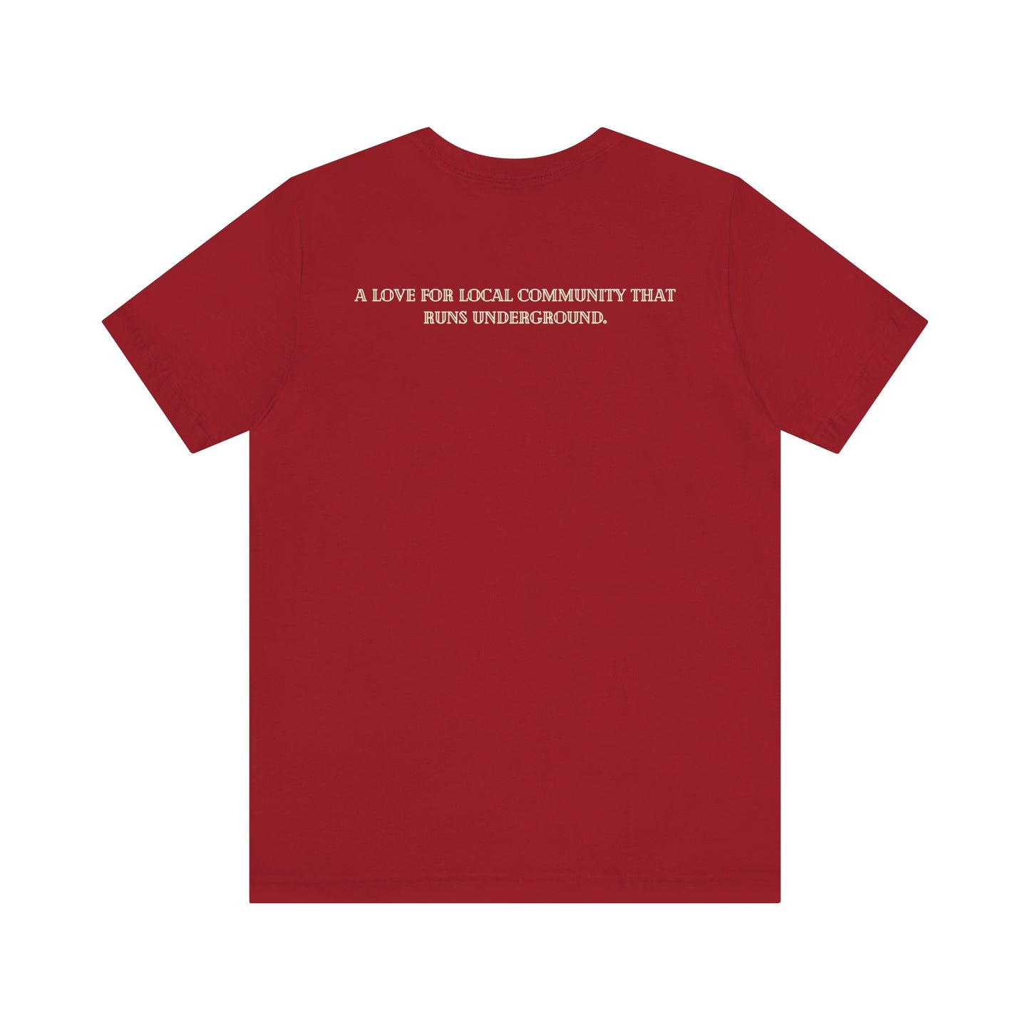 Underground Retro Short Sleeve Unisex Tee