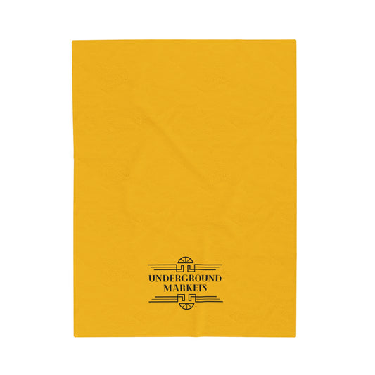 Cozy Velveteen Underground Blanket