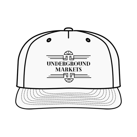 Underground Surf Cap - Black Logo